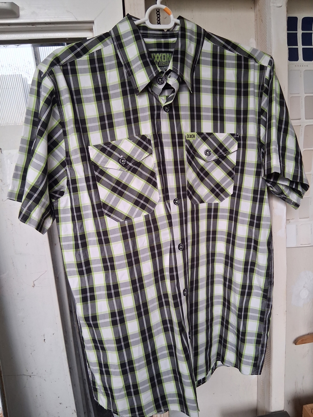 Mens DIXXON Flannel The Deuce Shirt Size Medium